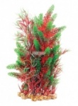 Aqua One Vibrance - Red Pontederia/Typha with Gravel Base XL 40cm